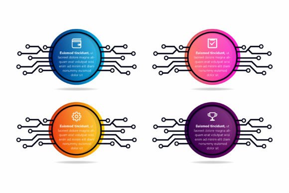 Circle Circuit Infographic: Clean Graphics for Handmade Brands