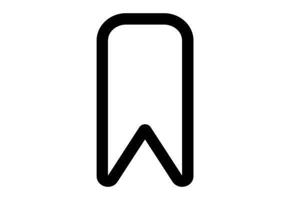 Glyph Banner Flag Clipart SVG: Minimalist Icons & Graphics for Local Brands