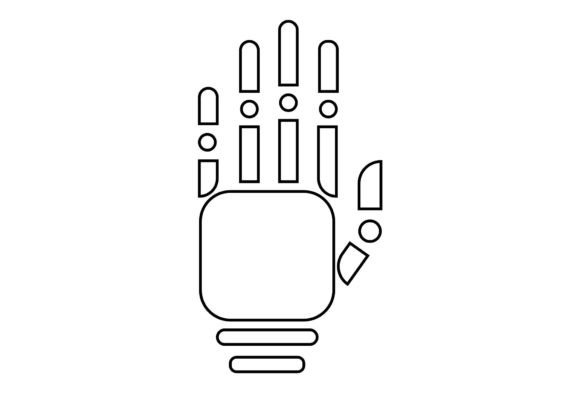 Mechanic Hand Icon Robot Clipart: Graphics & Icons for Real Projects