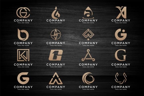 Monogram Logo Design - SVG File - PART 6