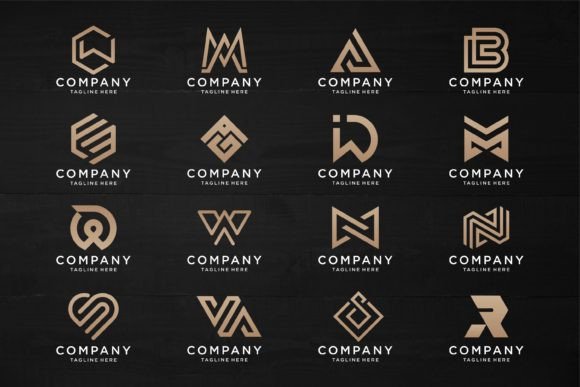 Set of Monogram Logo Design. PART 2