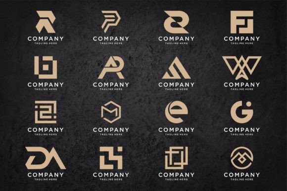 Set of Monogram Logo Design. PART 8